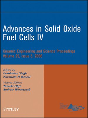cover image of Advances in Solid Oxide Fuel Cells IV